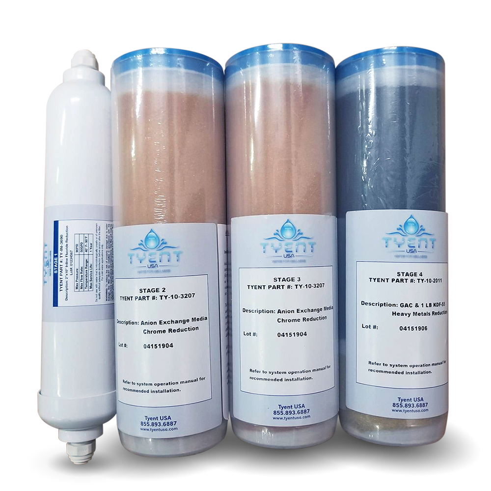 Tyent 4-Bank Water Replacement Pre-Filters
